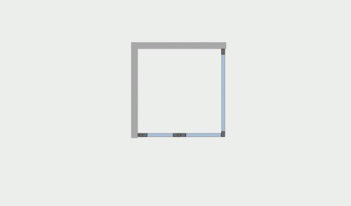 Душевое ограждение Ambassador Diamond 12011106L (1000x1000x2000), 1 место фото 9