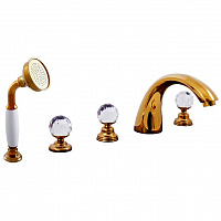 BRILLIANCE169.5PSM BRILLIANCE - смеситель для ванной, 5 отверстий ЦВЕТ БРОНЗА RAV Slezak