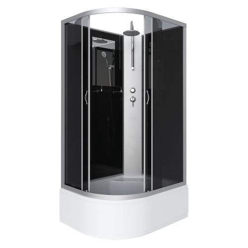 Душевая кабина Niagara. NG-2510-14RBKT (1200х800х2100-2400) высокий поддон(40см) стекло ТОНИРОВАННОЕ 4 места Душевая кабина Niagara. NG-2510-14RBKT (1200х800х2100-2400) высокий поддон(40см) стекло ТОНИРОВАННОЕ 4 места