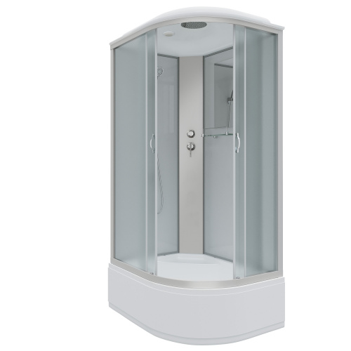 Душевая кабина Niagara NG-2310-14L (1200х800х2150) высокий поддон(40см) стекло МАТОВОЕ 4 места