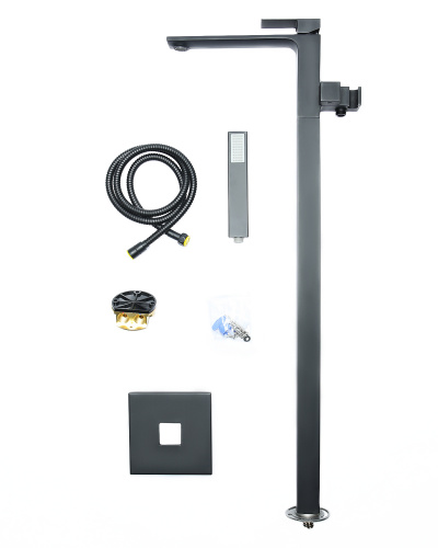 Orange Lutz M04-336b Однозахватный напольный смеситель для ванны фото 7