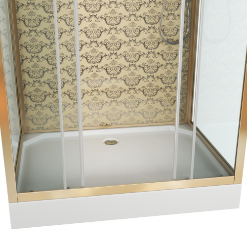 Душевая кабина Niagara Luxe NG 7772QG золото фото 4