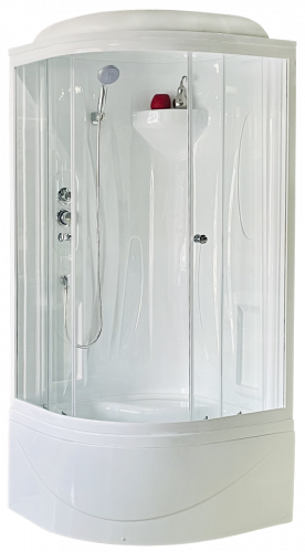 Душевая кабина Royal Bath  RB 90BK1-T (прозрачное)