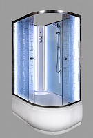 Душевая кабина Deto (DTO)  ЕМ4511L N LED без крыши