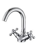 Orange Classic Pro M72-011cr двухзахватный смеситель для раковины, хром