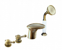 L071.5PSM LABE смеситель каскадный на 4 отверстия, ЦВЕТ БРОНЗА RAV Slezak