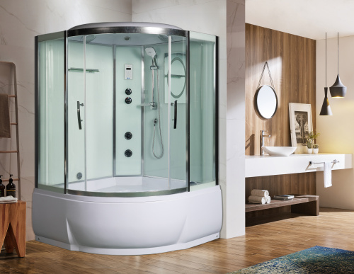 Душевые кабины WeltWasser EMMER 13555 1350х1350х2170 мм фото 13