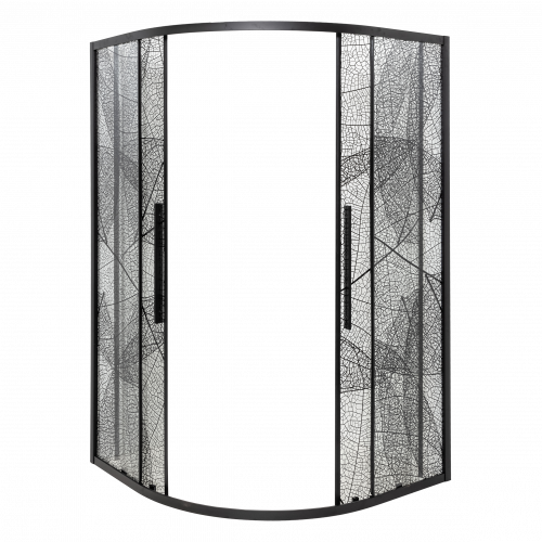 Душевое ограждение Deto HB 90 Black фото 4