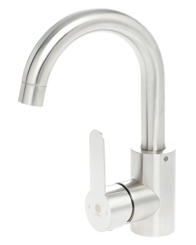 Смеситель для раковины Orange Steel M99-011ni никель фото 3