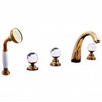 BRILLIANCE176.5PSM BRILLIANCE - смеситель для ванной, 5 отверстий ЦВЕТ БРОНЗА RAV Slezak