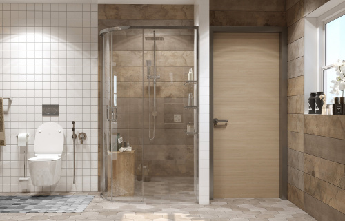 Душевое ограждение Ambassador Queen 11011103R (1200x800x2000), 2 места фото 3