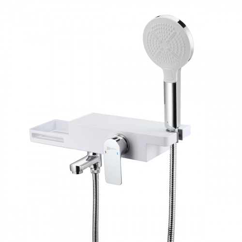 Смеситель для ванны и душа Lemark Unibox (LM6914CW) фото 2