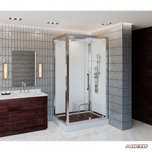Душевая кабина Deto (DTO)  Z120 Kerava с электрикой фото 25