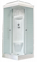 Душевая кабина Royal Bath  RB 80HP6-WC (белое/матовое)