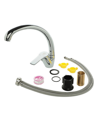 Смеситель для кухни Orange Dia M45-002cr фото 5