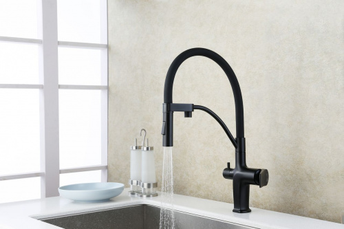 Смеситель для кухни Lemark Bronx (LM3761BL) фото 3