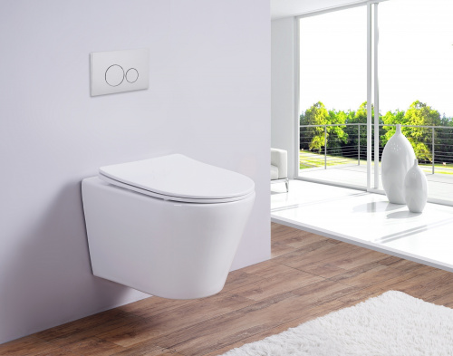 Унитаз подвесной Esbano CLAVEL (White). Размер: 480x360x355. Унитаз подвесной Esbano CLAVEL (White). Размер: 480x360x355.