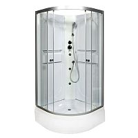 Душевая кабина Deto (DTO)  L 580 N с гидромассажем  без крыши