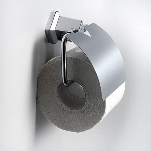 Держатель туалетной бумаги с крышкой K-1125