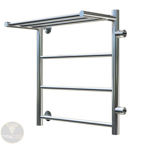 Водяной полотенцесушитель «АСПЕКТ» ПМ серия 1 с полкой фото 2