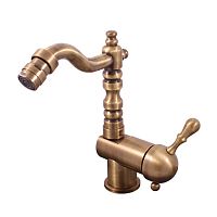 L008.5/9SM LABE - смеситель для биде с металлической ручкой, ЦВЕТ БРОНЗА RAV Slezak