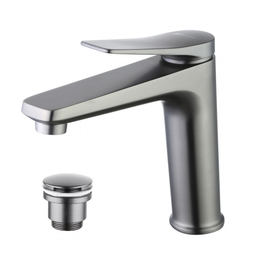 Смеситель для раковины Lemark Bronx (LM3737GM) фото 2