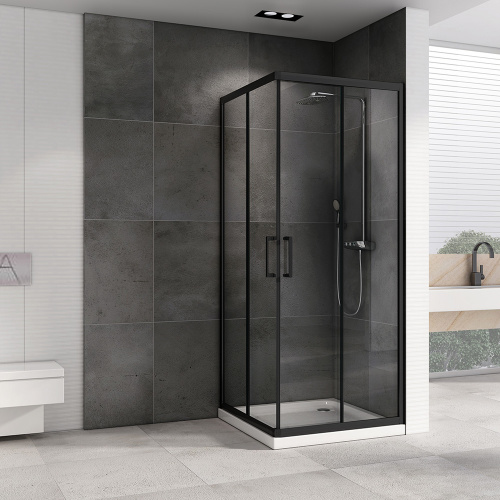 Душевой уголок ABBER Schwarzer Diamant AG02100B фото 3