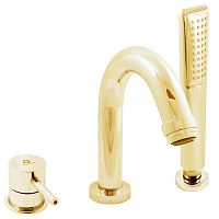 SE962.5YZ SEINA смеситель каскадный на 3 отверстия, ЦВЕТ ЗОЛОТО RAV Slezak