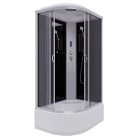 Душевая кабина Niagara NG-2510-14RP (1200х800х2150) высокий поддон(40см) стекло ТОНИРОВАННОЕ 4 места