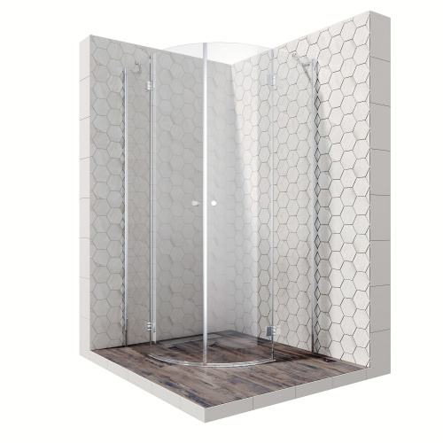 Душевое ограждение Ambassador Diamond 12011101 (900x900x2000), 1 место