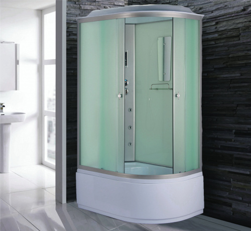 Душевая кабина Niagara NG-3320-14L (1200х800х2150) высокий поддон(40см) стекло МАТОВОЕ 4 места фото 2