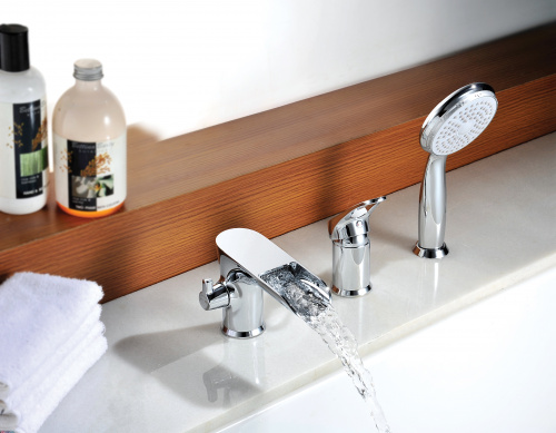 Смеситель для ванны Lemark Omega (LM3145C) фото 3