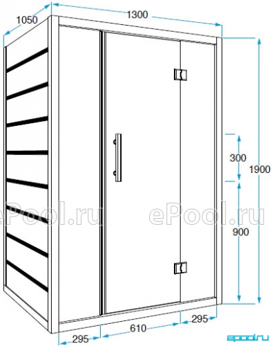 Инфракрасная кабина (сауна) Mountfield Pandora 130x105x190 см фото 4
