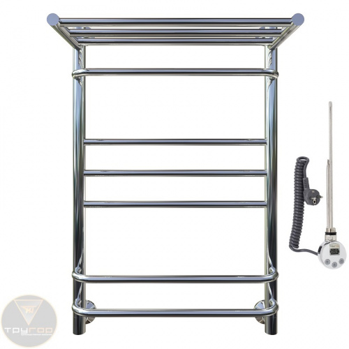 Электрический полотенцесушитель «ИДЕАЛ КОМБИ» серия 3 с полкой фото 4