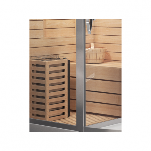 Комбинированная сауна 2в1 Ceruttispa LUGANO-L White 1800x1100x2230 фото 4