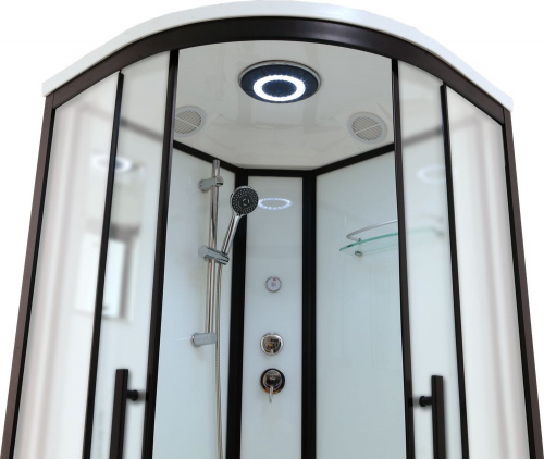 Душевая кабина Timo Standart  Black Fabric T-6601BF фото 4