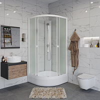 Душевая кабина Niagara Promo P90/26/MT/BK Без крыши