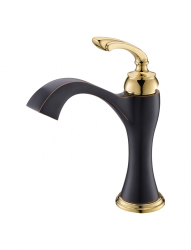 Смеситель для раковины Timo Unari (7501/04F black antique) фото 2