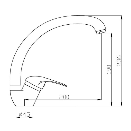 Смеситель для кухни Agger Move A0600200 фото 7