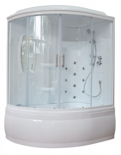Душевая кабина Royal Bath  RB140ALP-T (прозрачное) правая