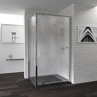 Душевой уголок RGW PA-44 (PA-02 + Z-12 + A-11) Шиншилла 800x900