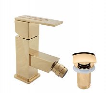 ROYAL1045.5Z ROYAL - смеситель для биде, CLICK-CLACK ЦВЕТ ЗОЛОТО RAV Slezak