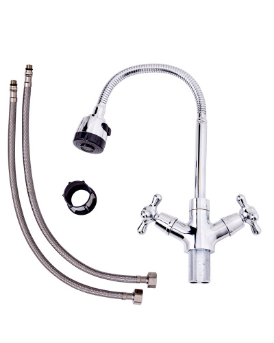 Смеситель для кухни OneLife P03-004cr полимерный фото 8