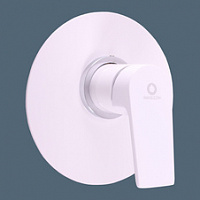 CO183LBC COLORADO - смеситель для душа, скрытый монтаж, БЕЛЫЙ ГЛЯНЦЕВЫЙ/ХРОМ RAV Slezak