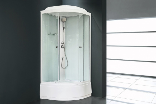 Душевая кабина Royal Bath  RB 90CK5-WT (белое/прозрачное) фото 2