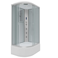 Душевая кабина Niagara NG-2310-14RF (1200х800х2150) высокий поддон(40см) стекло МАТОВОЕ 4 места