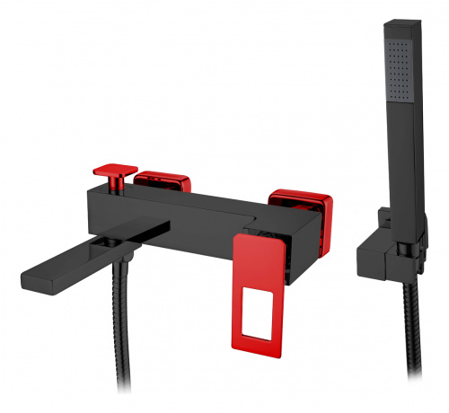 Смеситель для ванны с душем BlackRed