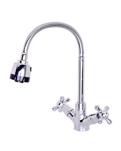 Смеситель для кухни OneLife P03-004cr полимерный фото 5