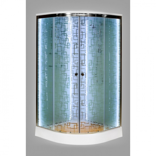 Душевая кабина Deto (DTO)  EM 1510 LED с электрикой фото 10