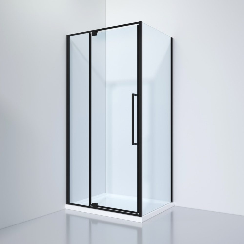 Душевое ограждение Black & White S812 BC 100х100 Душевое ограждение Black & White S812 BC 100х100